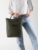 Longchamp Le pliage xtra botte Groen-vue-porte