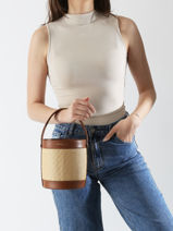 Bucket Bag So Osier Lancaster Beige so osier 33-vue-porte