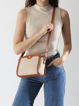 Cross Body Tas Judy Hexagona Beige judy 6520143-vue-porte