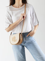 Cross Body Tas Anstey Lauren ralph lauren Beige anstey 31966759-vue-porte