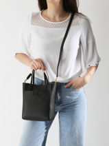 Cross Body Tas Cameryn Leder Lauren ralph lauren Blauw cameryn 31966760-vue-porte