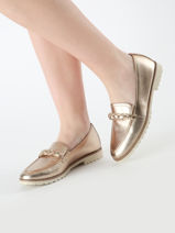 Mocassins Uit Leder Tamaris Bruin women 42-vue-porte