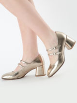 Pumps Uit Leder Tamaris Bruin women 44-vue-porte