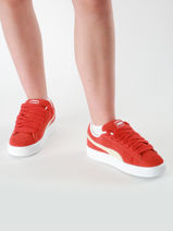 Sneakers Suede Xl Uit Leder Puma Rood women 39520552-vue-porte