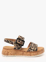 Sandalen Uit Leder Gabor Beige women 90