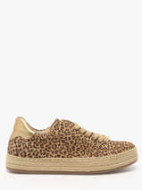 Sneakers Uit Leder Gabor Bruin women 32
