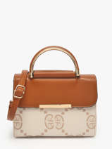 Handtas /cross Body Signed Miniprix Beige signed 2
