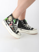 Sneakers Nan-ku couture Zwart women 15A1-vue-porte