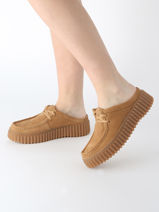 Slippers Torhill Clarks Beige women 26181196-vue-porte