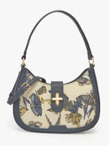 Schoudertas Butterfly Miniprix Blauw butterfly 32872
