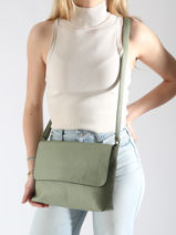Cross Body Tas Soft Miniprix Groen soft MD5234-vue-porte
