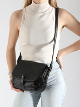Cross Body Tas Eva Miniprix Zwart eva MD5564-vue-porte