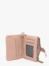 Portemonnee Met Kaarthouder Miniprix Roze soft 376-vue-porte
