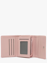 Portemonnee Met Kaarthouder Miniprix Roze sable 82854-vue-porte