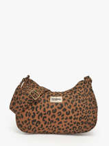Schoudertas Leopard Hindbag Bruin leopard LE