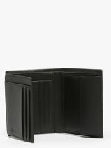 Portefeuille Leder Hugo boss Zwart iconic HLO421A-vue-porte
