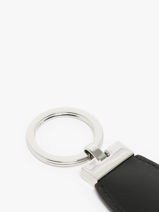 Sleutelhanger Leder Hugo boss Zwart smooth HAK519B-vue-porte