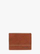 Portefeuille Met Portemonnee Leder Maverick Bruin rough gear MAVRG002