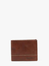 Portefeuille Met Portemonnee Leder Maverick Bruin rough gear MAVRG004