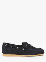 Bootschoenen Uit Leder Tamaris Blauw women 44