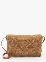 Cross Body Tas L'atelier Du Crochet Raphia Le voyage en panier Beige l'atelier du crochet AM768