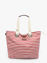 Handtas Mariniere Le voyage en panier Rood mariniere HC308