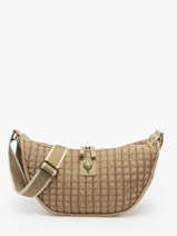 Cross Body Tas Gaufrette Le voyage en panier Beige gaufrette PM882