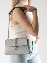 Cross Body Tas Zamira Guess Grijs zamira SG962921-vue-porte