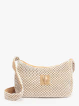 Cross Body Tas Estival Katoen Le voyage en panier Beige estival PM851