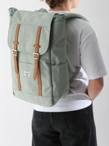 Rugzak 1 Compartiment Met 15" Laptopvak Herschel Groen classics 11397-vue-porte