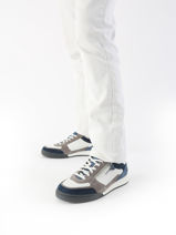 Sneakers Endrik Uit Leder Mephisto Veelkleurig men P5147448-vue-porte