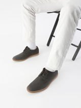 Stadsschoenen Atticus Clarks Grijs men 26176083-vue-porte