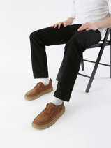 Derby Veterschoenen Polden Clarks Bruin men 26180865