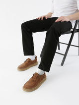 Derby Veterschoenen Polden Clarks Bruin men 26180865-vue-porte