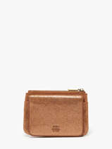 Portemonnee Leder Mila louise Bruin vintage 3853X