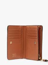 Portefeuille Origami Leder Lancel Oranje origami A13423-vue-porte