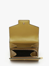 Portefeuille Leder Lancel Groen angele A13161-vue-porte