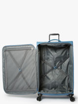 Soepele Reiskoffer Summerride American tourister Blauw summerride 153864-vue-porte