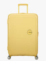 Harde Reiskoffer M Soundbox American tourister Geel soundbox 32G003