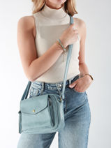 Cross Body Tas Dea Miniprix Blauw eva MD5212-vue-porte