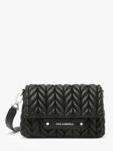 Cross Body Tas K Weave Polyurethaan Karl lagerfeld Zwart k weave A2W30153