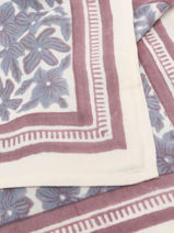 Foulard Bindi atelier Blauw floral FL-vue-porte