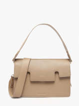 Schoudertas La Suite Leder Paul marius Beige la suite GABRISUI