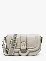 Cross Body Tas Anneau Lulu castagnette Grijs anneau YSABELLA