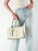Handtas S Azalie Ted lapidus Beige azalie TLHF9583-vue-porte
