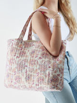 Schoudertas Floral Katoen Bindi atelier Veelkleurig floral MS-vue-porte