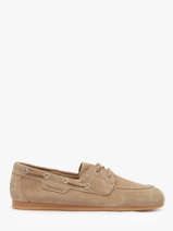 Bootschoenen Uit Leder Tamaris Beige women 44