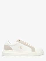Sneakers Uit Leder Calvin klein jeans Wit men 121902S