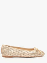 Ballerinas Uit Leder Inuovo Goud women A92002