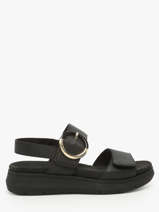 Sandalen Met Platformzool Uit Leder Remonte Zwart women - D2K50-00